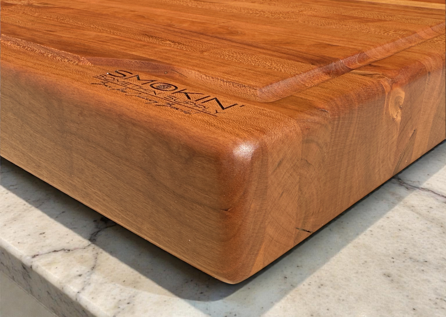 Large Cherry Edge Grain Block