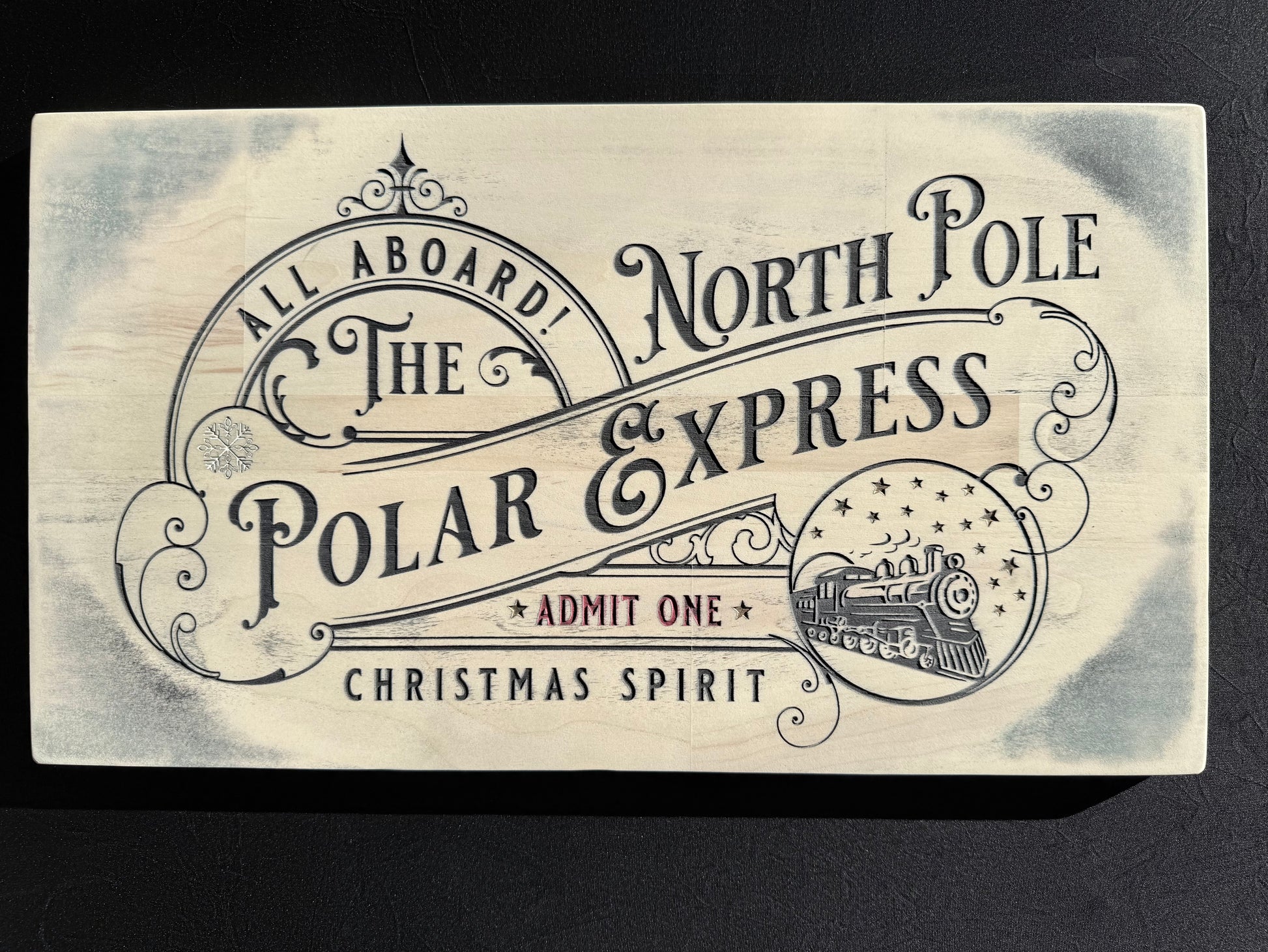 Laser Engraved Vintage Christmas Signs - Smokin' Somethin' Supply