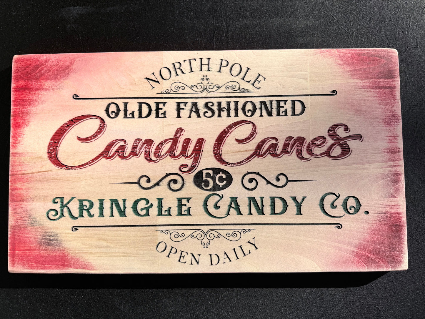 Laser Engraved Vintage Christmas Signs - Smokin' Somethin' Supply