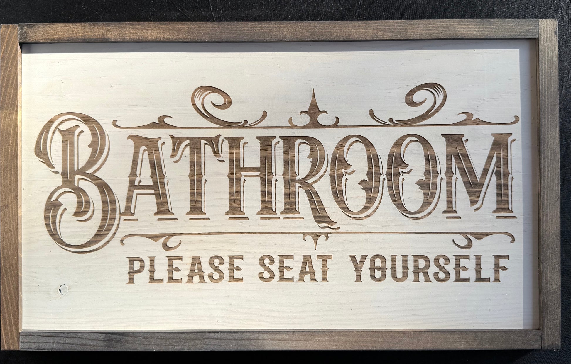 Laser Engraved Vintage Sign - Smokin' Somethin' Supply