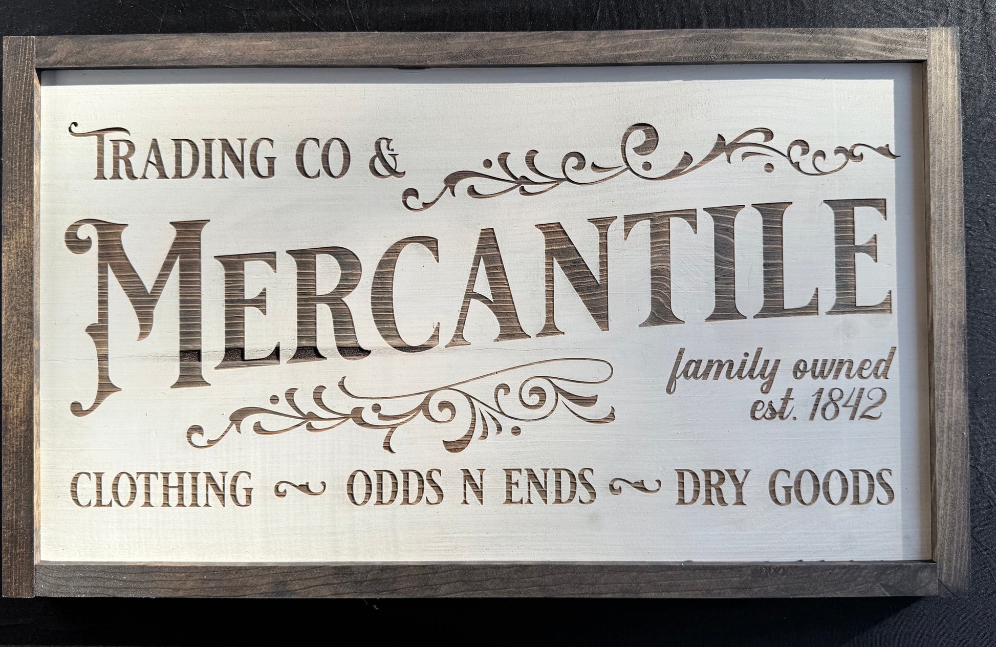 Laser Engraved Vintage Sign - Smokin' Somethin' Supply