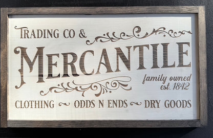 Laser Engraved Vintage Sign - Smokin' Somethin' Supply