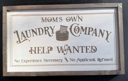 Laser Engraved Vintage Sign - Smokin' Somethin' Supply