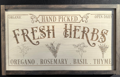 Laser Engraved Vintage Sign - Smokin' Somethin' Supply