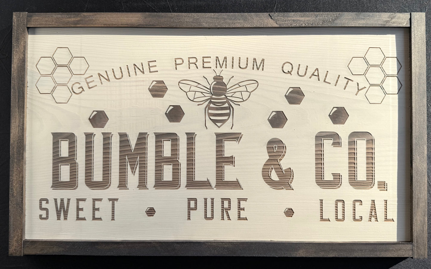 Laser Engraved Vintage Sign - Smokin' Somethin' Supply