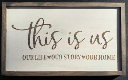 Laser Engraved Farmhouse Signs - Smokin' Somethin' Supply