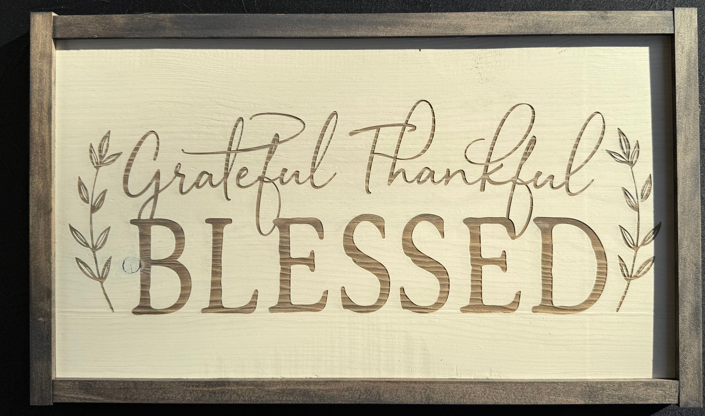 Laser Engraved Farmhouse Signs - Smokin' Somethin' Supply