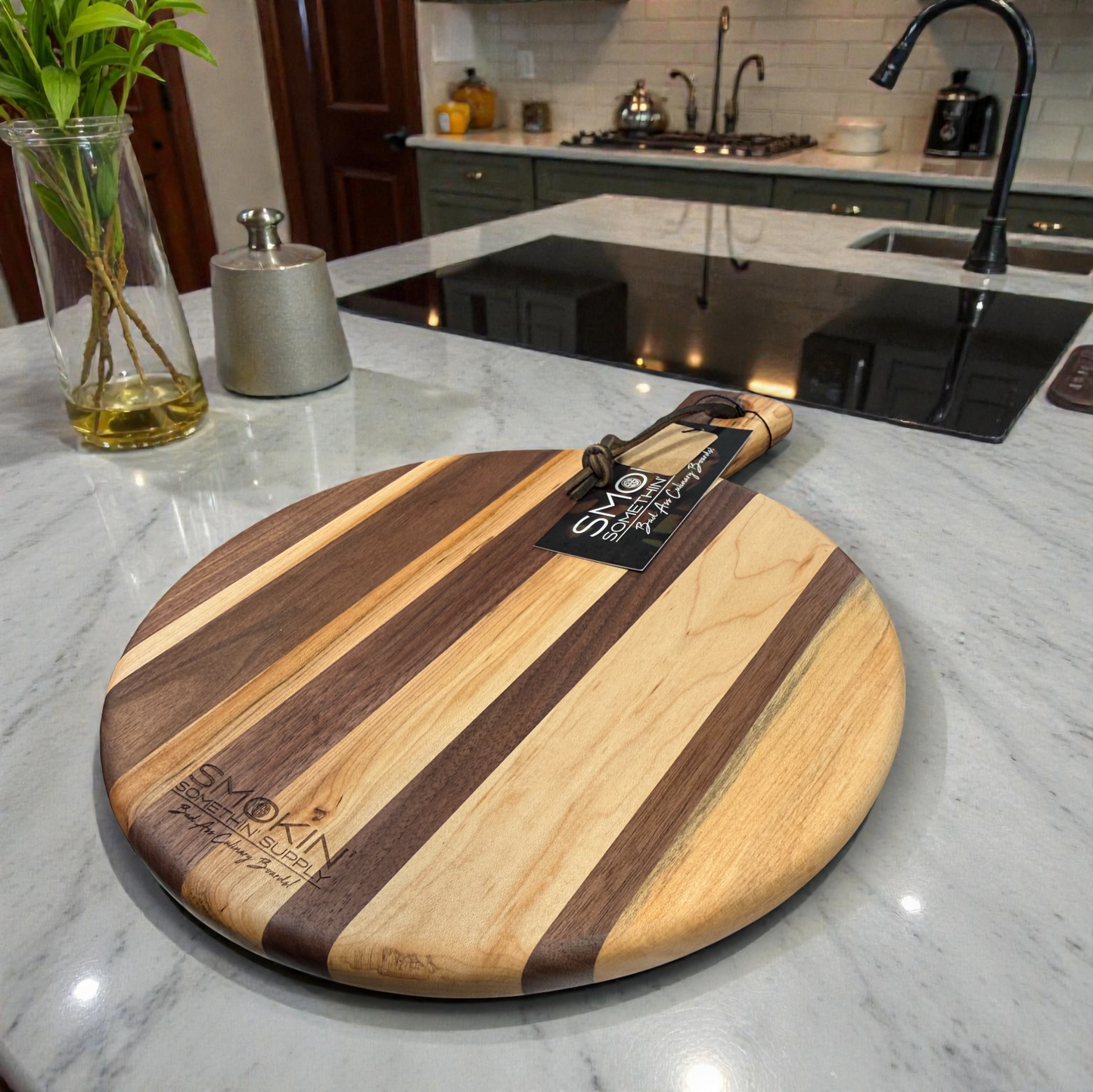 12" Round Handle Board - Smokin' Somethin' Supply