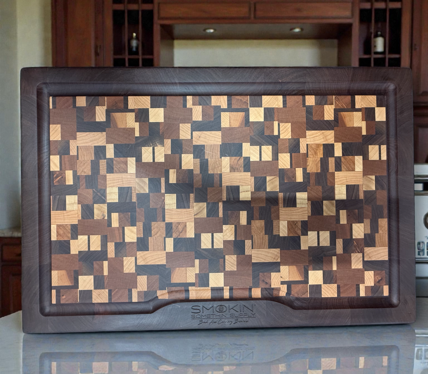 Kaos End Grain Block & Cheese Slicer