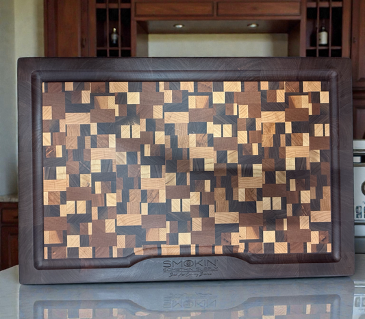 Kaos End Grain Block & Cheese Slicer