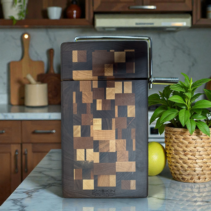 Kaos End Grain Block & Cheese Slicer