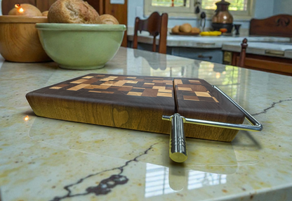 Kaos End Grain Block & Cheese Slicer