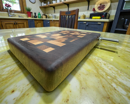 Kaos End Grain Block & Cheese Slicer