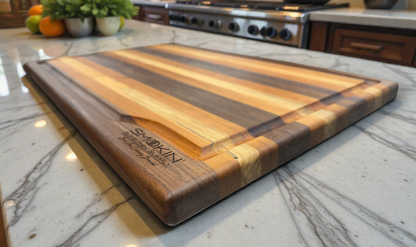 Large Edge Grain Cutting / BBQ / Prime Rib Board