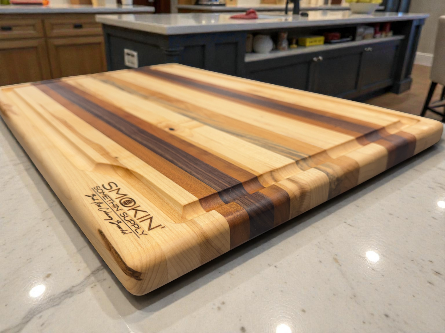 Large Edge Grain Cutting / BBQ / Prime Rib Board