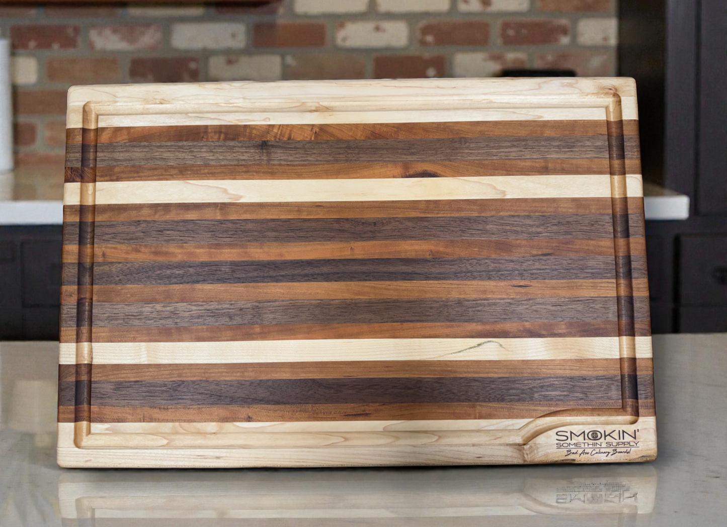Large Edge Grain Cutting / BBQ / Prime Rib Board