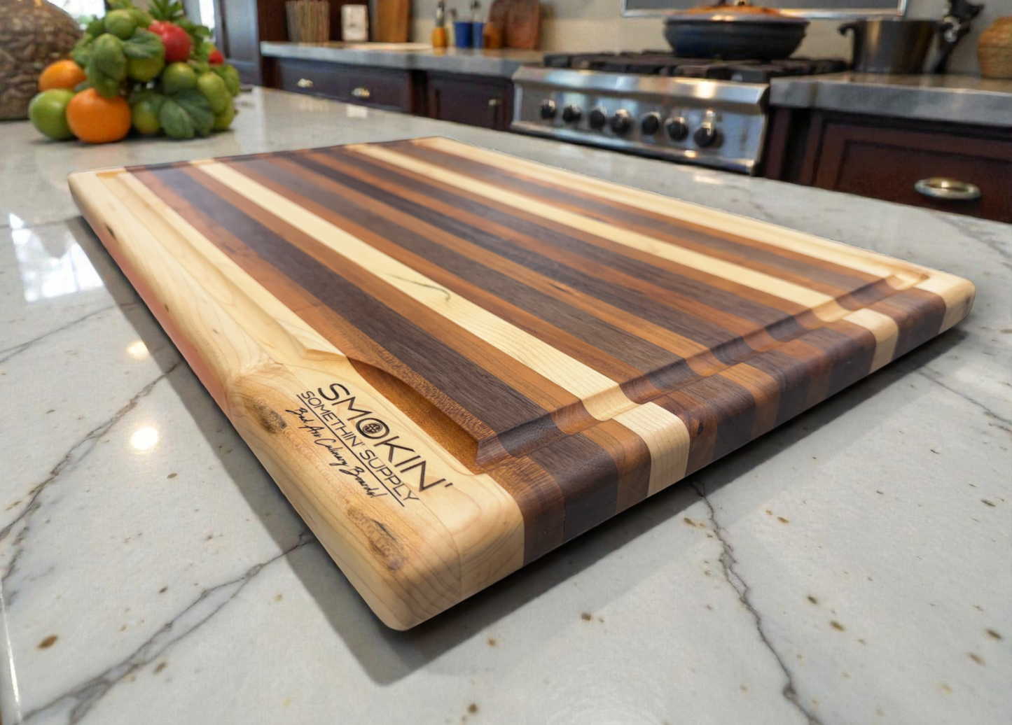 Large Edge Grain Cutting / BBQ / Prime Rib Board