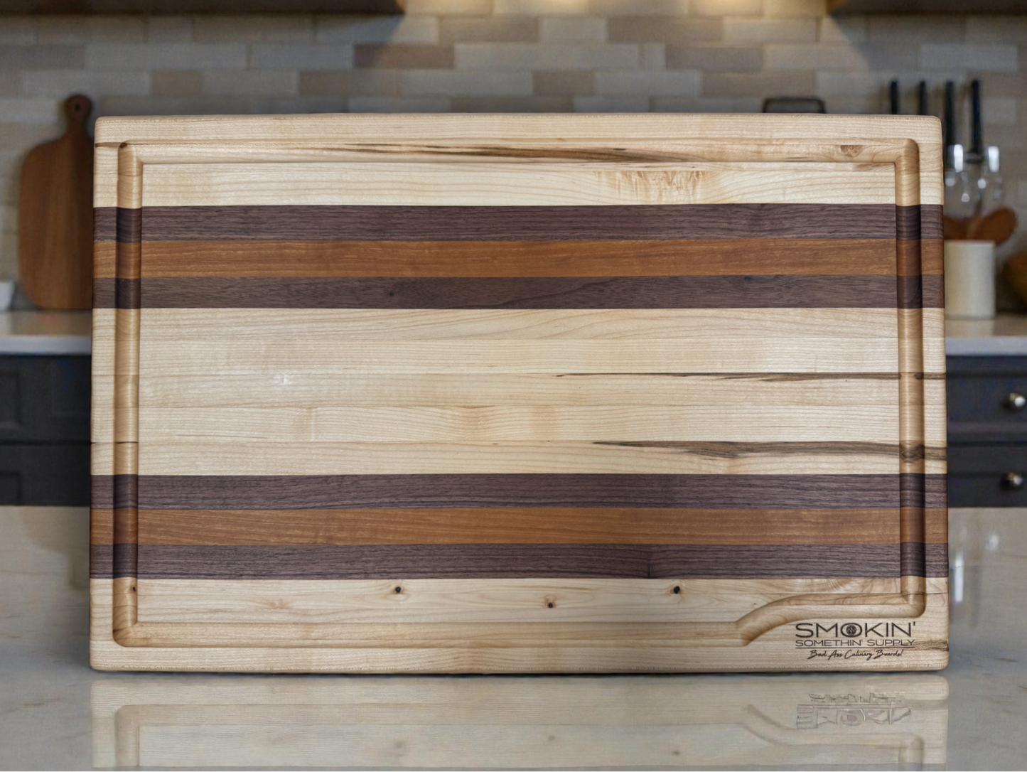 Large Edge Grain Cutting / BBQ / Prime Rib Board