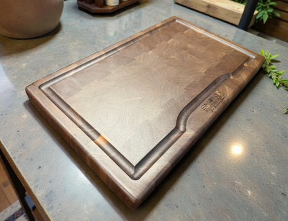Heritage End Grain Walnut Cutting Board
