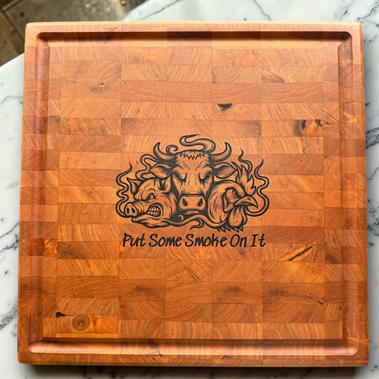 Large Cherry End Grain Block