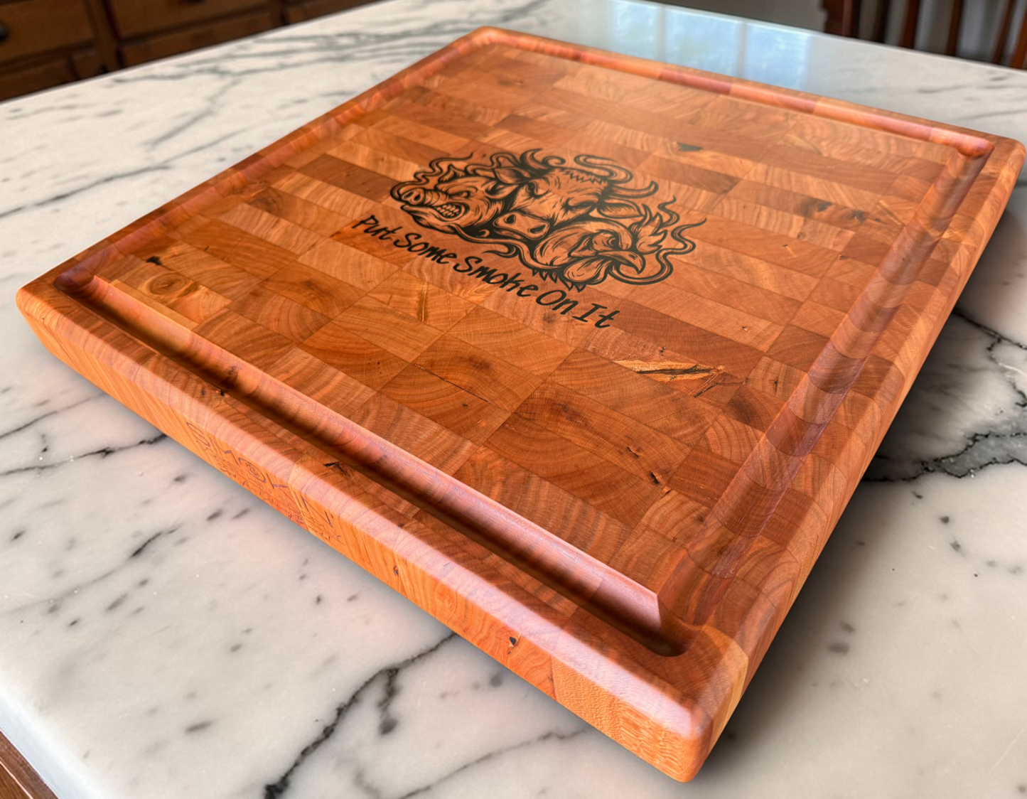 Large Cherry End Grain Block